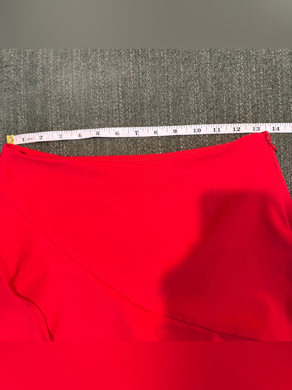 Zara Bright Red Ruffle Mini Skort - Picture 6 of 6